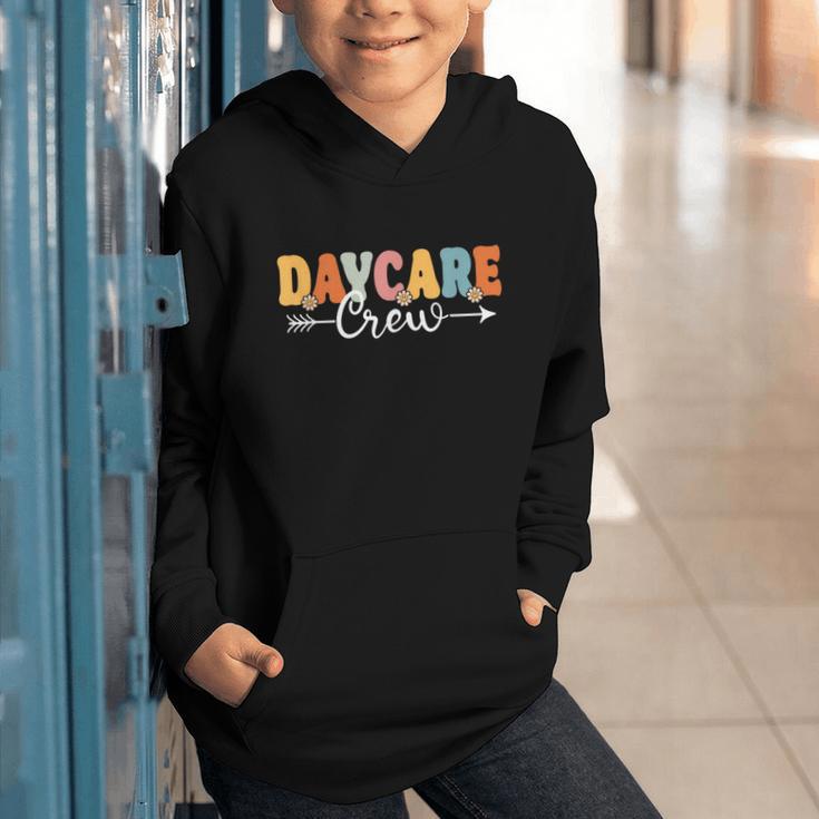 Daycare Crew Back To School Childcare Provider Graphic Youth Hoodie