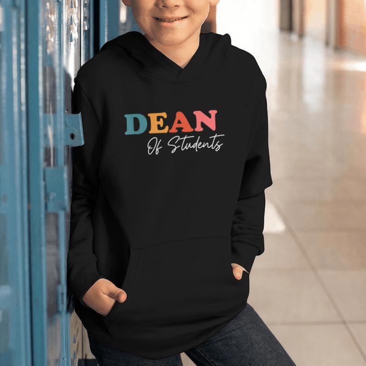 Dean Of Students Boho Cute Back To School Dean Graphic Youth Hoodie