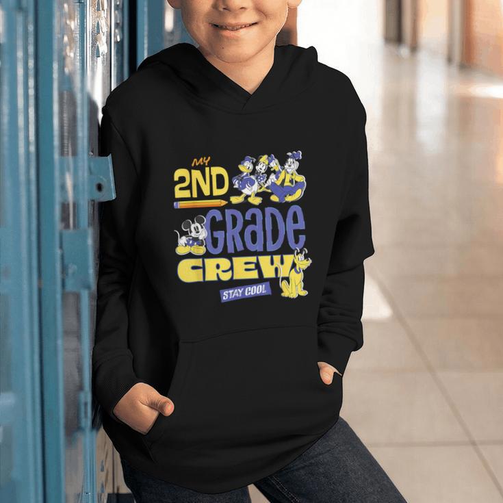 Disney My 2nd Grade Crew Stay Cool Back To School Friends Graphic Youth Hoodie Disney My 2nd Grade Crew Stay Cool Back To School Friends Graphic Youth Hoodie