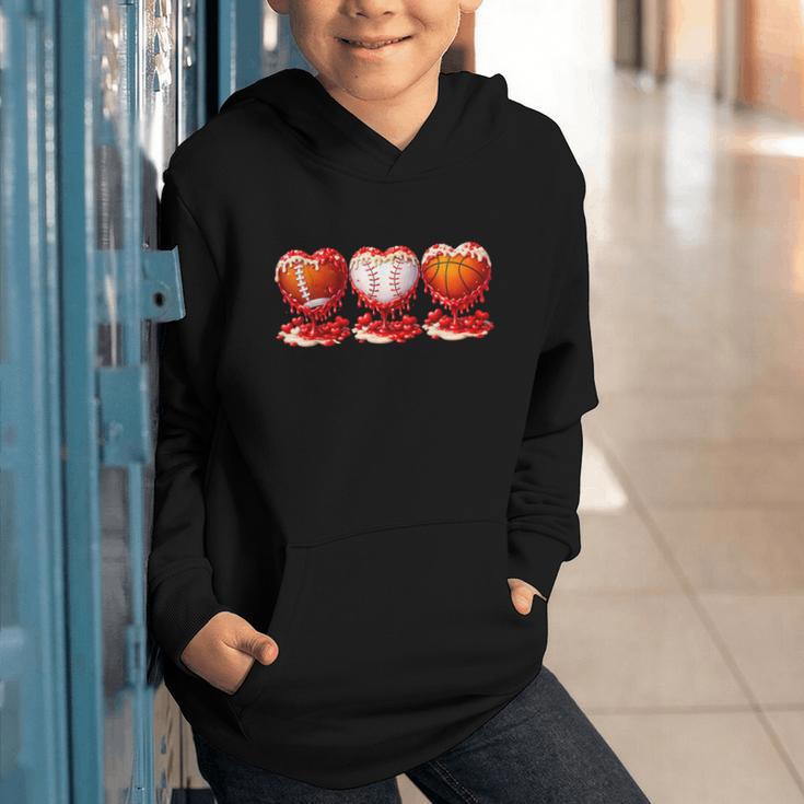 Drip Valentines Day Basketball Baseball Football Boy Men Kid Graphic Youth Hoodie Drip Valentines Day Basketball Baseball Football Boy Men Kid Graphic Youth Hoodie