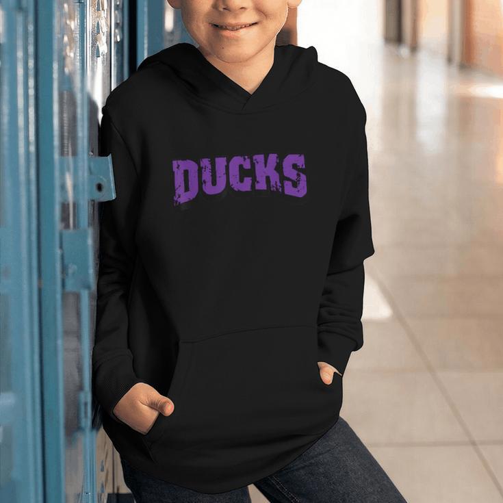 Ducks Back To School Spirit P Graphic Youth Hoodie