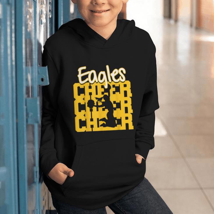 Eagles Cheer Back To School Cheerleading Spirit GY Graphic Youth Hoodie Eagles Cheer Back To School Cheerleading Spirit GY Graphic Youth Hoodie