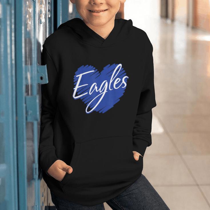 Eagles Heart Back To School Spirit B Graphic Youth Hoodie Eagles Heart Back To School Spirit B Graphic Youth Hoodie