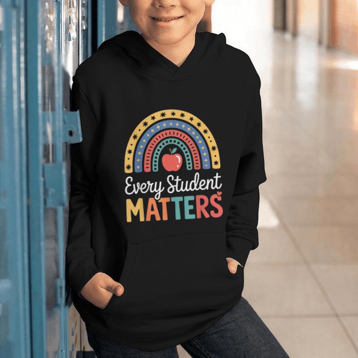 Every Student Matters Paraprofessional Back To School Graphic Youth Hoodie