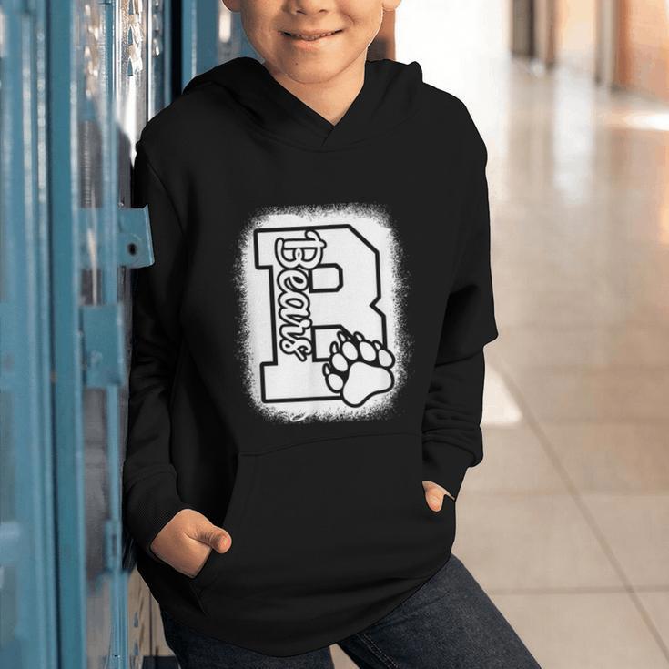 Go Cheer Bears High School Bears Back To School Spirit Graphic Youth Hoodie