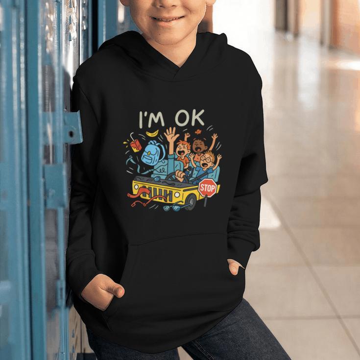 Humorous Graphic Art For School Bus Driver Back To School Graphic Youth Hoodie Humorous Graphic Art For School Bus Driver Back To School Graphic Youth Hoodie