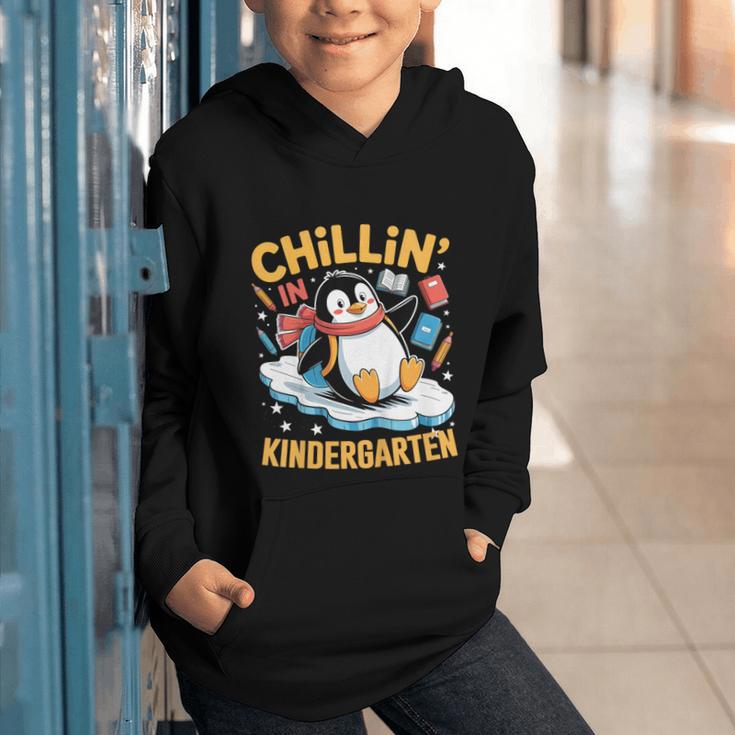 Kids Chillin In Kindergarten Penguin Student Back To School Boys Graphic Youth Hoodie Kids Chillin In Kindergarten Penguin Student Back To School Boys Graphic Youth Hoodie