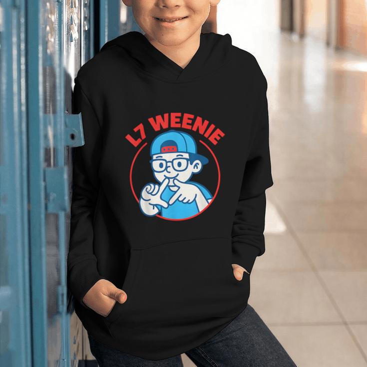 L7 Weenie Baseball Softball Graphic Youth Hoodie L7 Weenie Baseball Softball Graphic Youth Hoodie