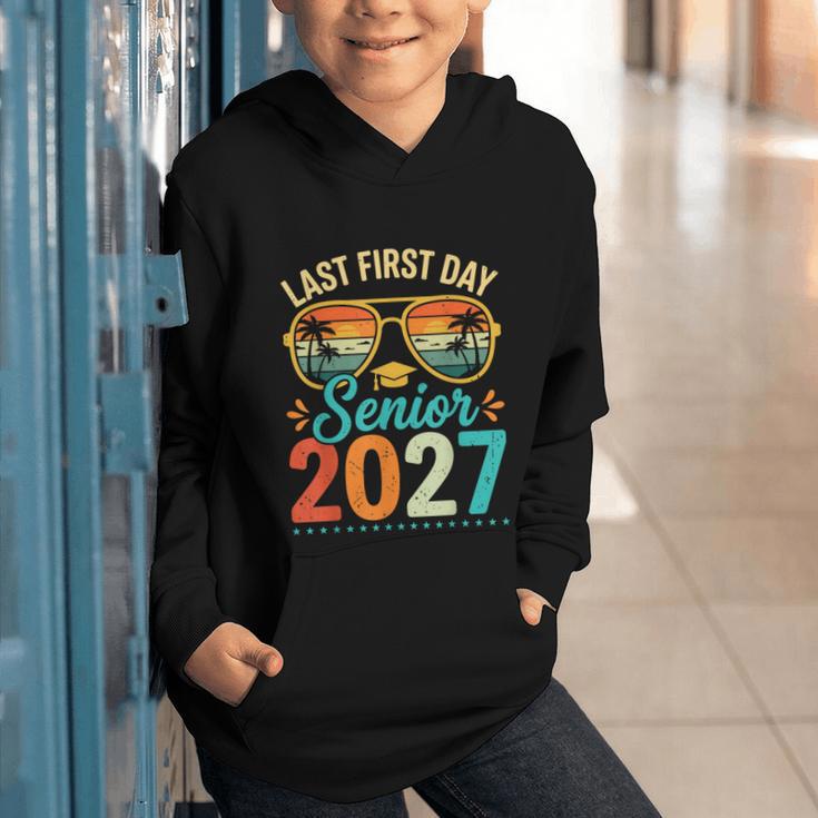 Last First Day Senior 2027 Back To School Students Tee Graphic Youth Hoodie Last First Day Senior 2027 Back To School Students Tee Graphic Youth Hoodie
