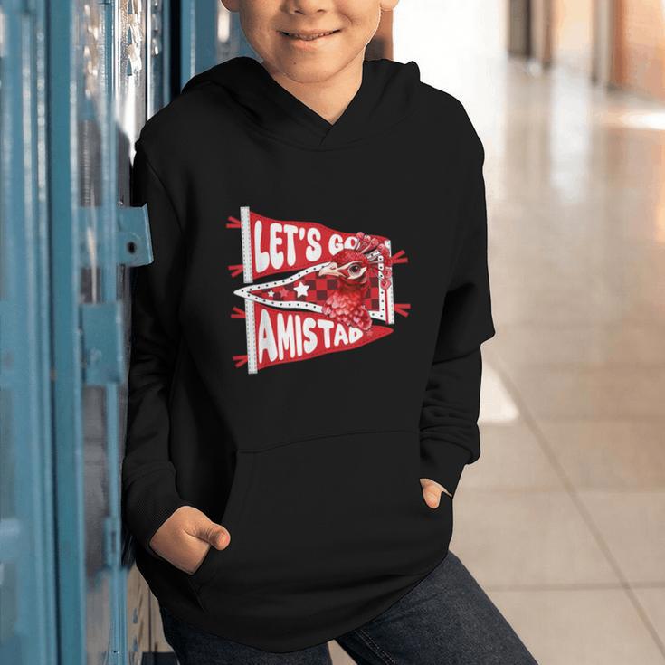 Let's Go Amistad Friendship Back To School Spirit Graphic Youth Hoodie Let's Go Amistad Friendship Back To School Spirit Graphic Youth Hoodie
