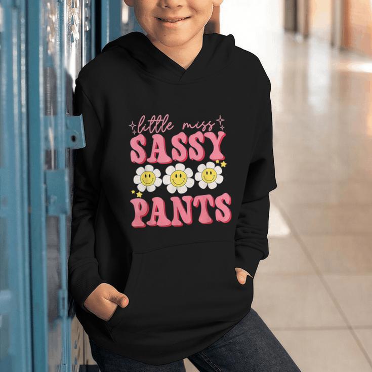 Little Miss Sassy Pants Back To School Girls Graphic Youth Hoodie Little Miss Sassy Pants Back To School Girls Graphic Youth Hoodie