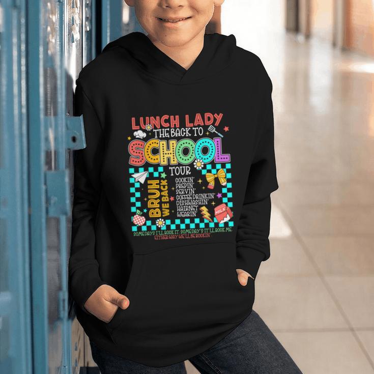 Lunch Lady Back To School Tour Cooking Worker Cafeteria Crew Graphic Youth Hoodie