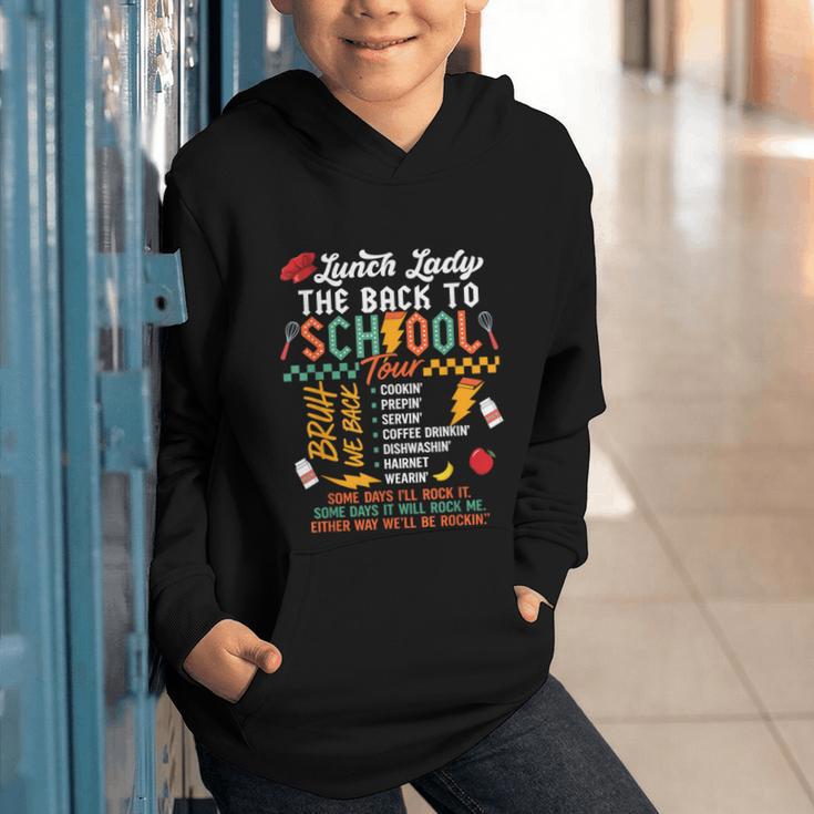 Lunch Lady Back To School Tour Graphic Youth Hoodie