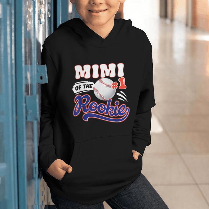 Mimi Rookie Of Year 1st Birthday Baseball Theme Matching Graphic Youth Hoodie