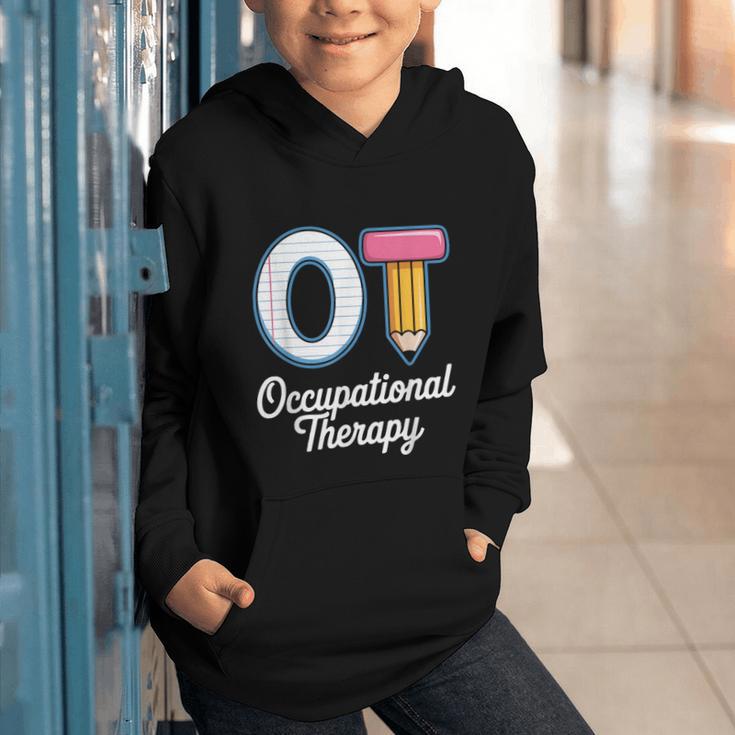 Occupational Therapy OT And COTA Back To School Graphic Youth Hoodie Occupational Therapy OT And COTA Back To School Graphic Youth Hoodie