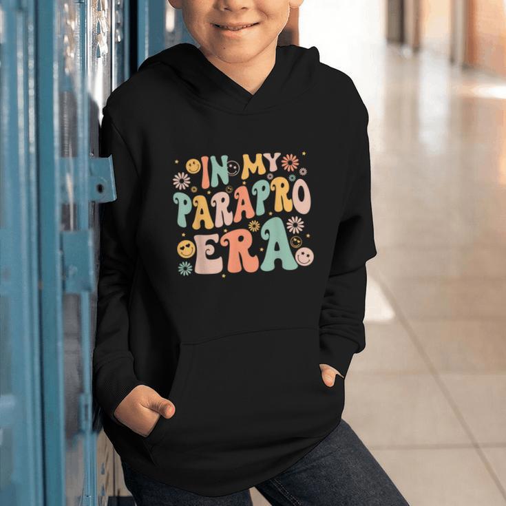 In My Parapro Era Retro Back To School Graphic Youth Hoodie