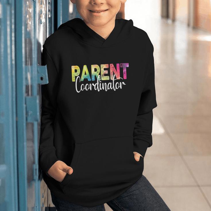 Parent Coordinator Tie Dye Back To School Appreciation Graphic Youth Hoodie Parent Coordinator Tie Dye Back To School Appreciation Graphic Youth Hoodie