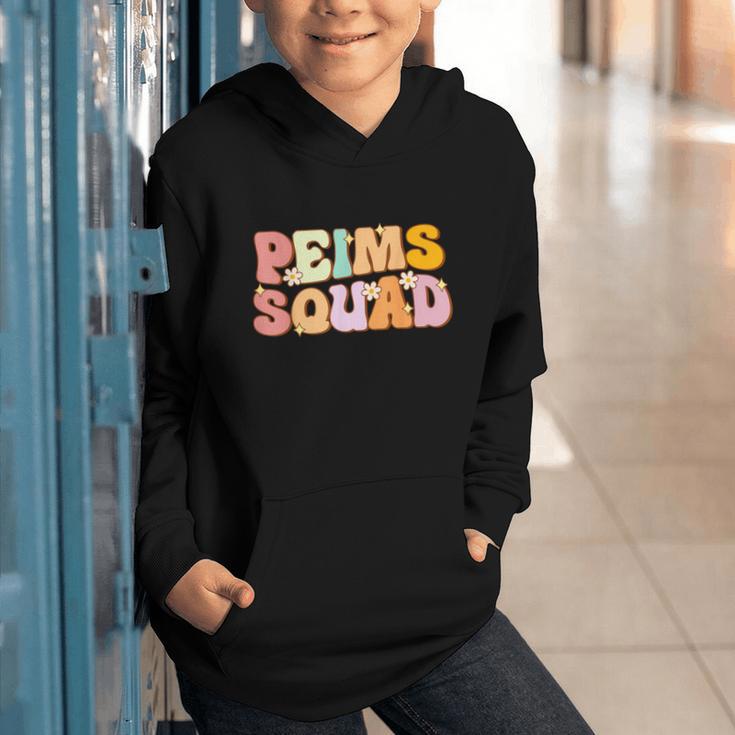 PEIMS Squad Groovy Back To School Women Appreciation Graphic Youth Hoodie PEIMS Squad Groovy Back To School Women Appreciation Graphic Youth Hoodie