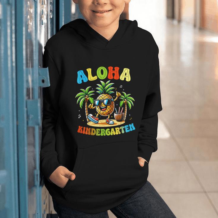 Pinapple Beach Back To School Day Aloha Kindergarten Graphic Youth Hoodie Pinapple Beach Back To School Day Aloha Kindergarten Graphic Youth Hoodie
