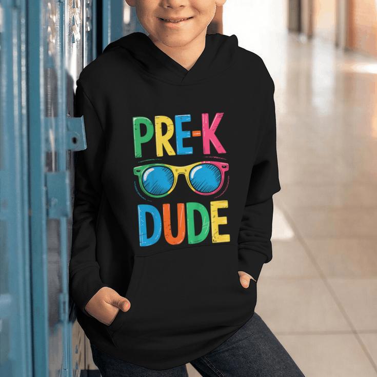 Pre-K Dude Shirt Back To School First Day Of Preschool Boy Graphic Youth Hoodie