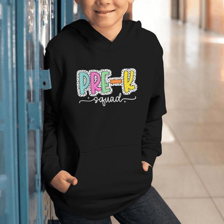 Pre-k Squad Back To School Dalmatian Dots Graphic Youth Hoodie Pre-k Squad Back To School Dalmatian Dots Graphic Youth Hoodie