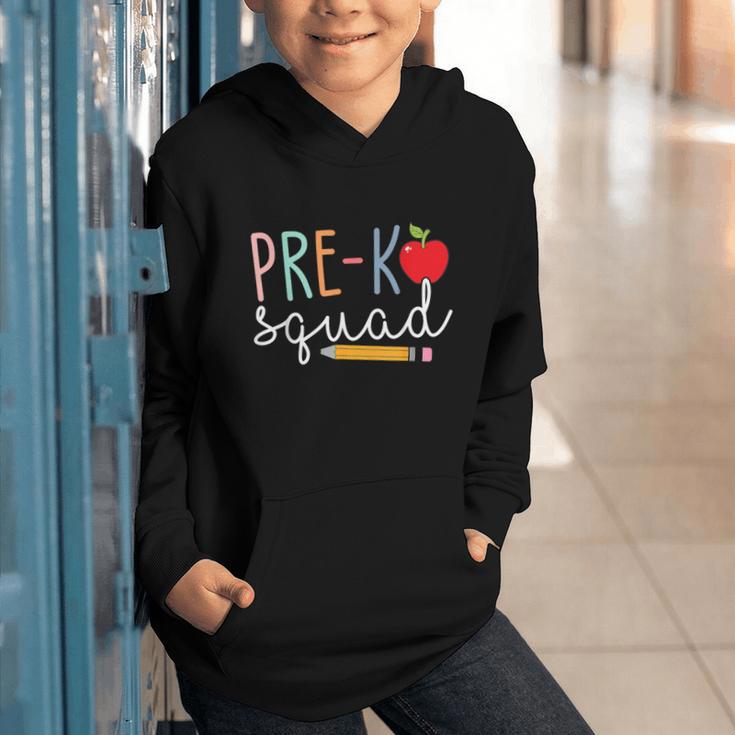 Pre-K Squad Tshirt Pre-K Back To School Graphic Youth Hoodie
