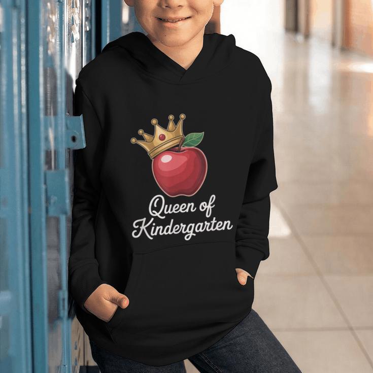 Queen Of Kindergarten Graduation Back To School Girl Graphic Youth Hoodie