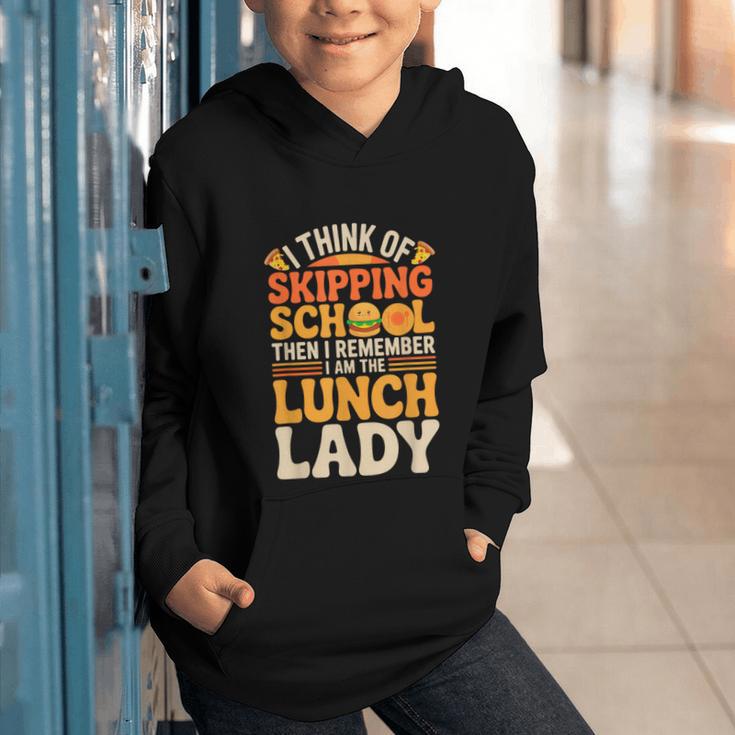 Remember I'm The Lunch Lady Back To School Cafeteria Worker Graphic Youth Hoodie Remember I'm The Lunch Lady Back To School Cafeteria Worker Graphic Youth Hoodie