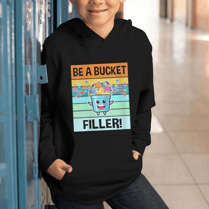 Retro Be A Bucket Filler Shirt Back To School Shirt Graphic Youth Hoodie