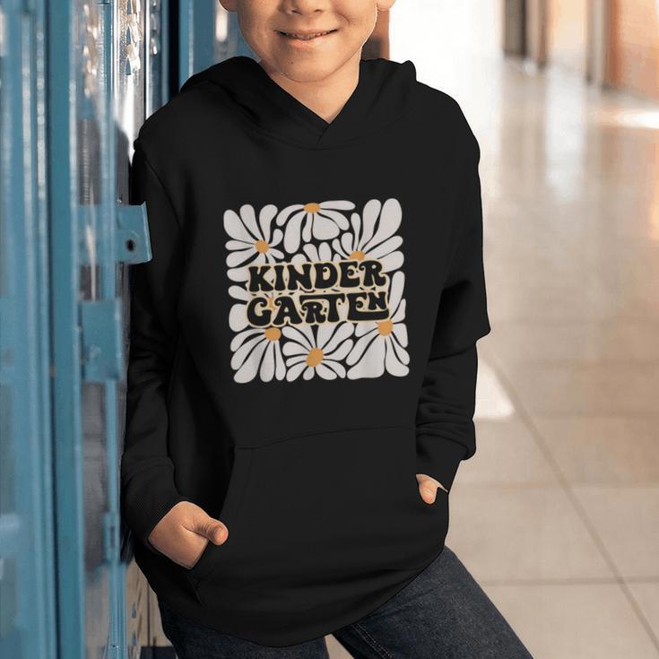 Retro Flower Power Squared Kindergarten Back To School Graphic Youth Hoodie Retro Flower Power Squared Kindergarten Back To School Graphic Youth Hoodie