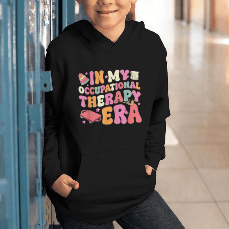 Retro In My Occupational Therapy Era OT OTA Back To School Graphic Youth Hoodie Retro In My Occupational Therapy Era OT OTA Back To School Graphic Youth Hoodie
