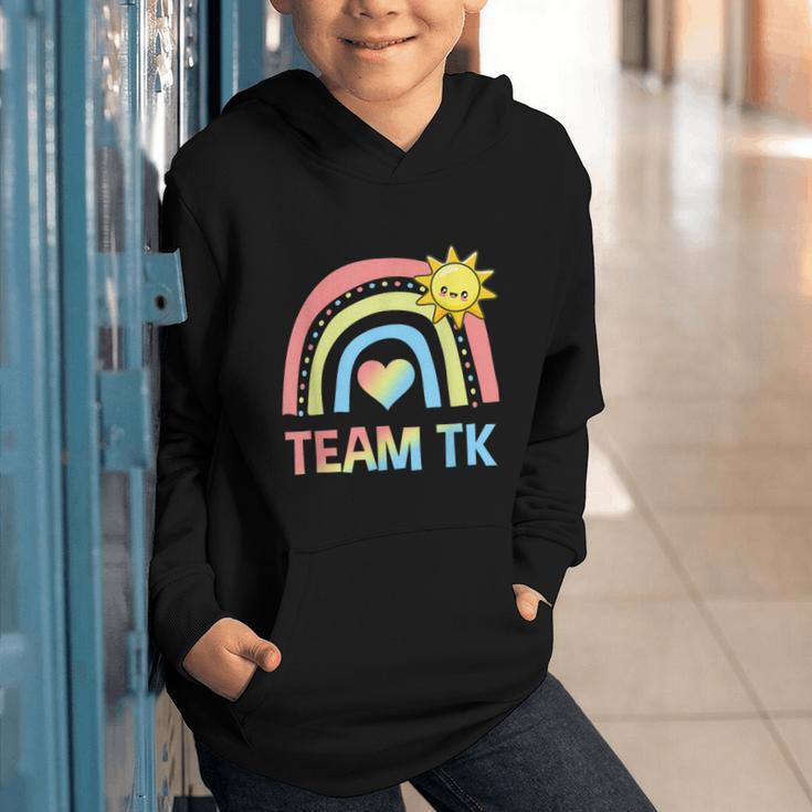 Retro Team TK Back To School Transitional Kindergarten Graphic Youth Hoodie Retro Team TK Back To School Transitional Kindergarten Graphic Youth Hoodie