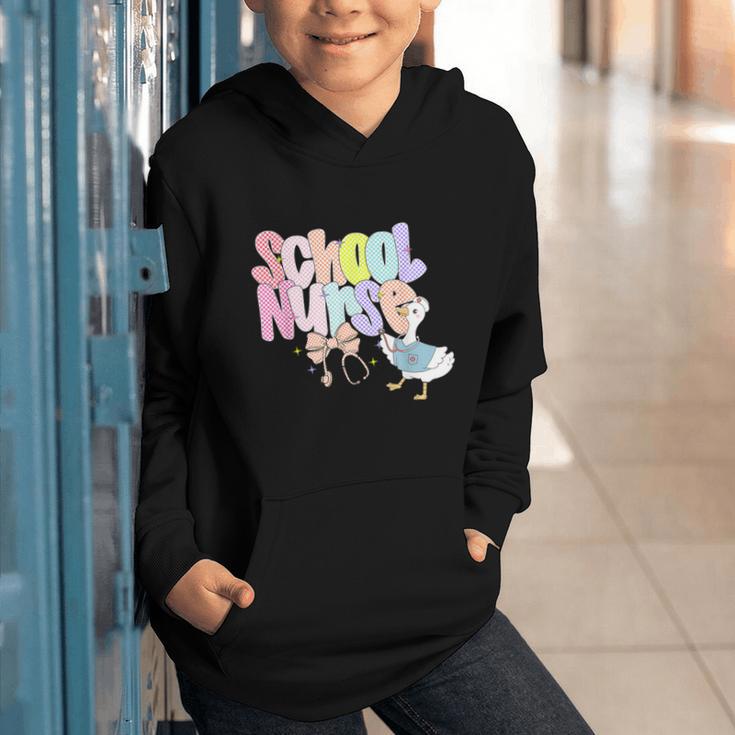 School Nurse Back To School Silly School Nurse Goose Graphic Youth Hoodie School Nurse Back To School Silly School Nurse Goose Graphic Youth Hoodie