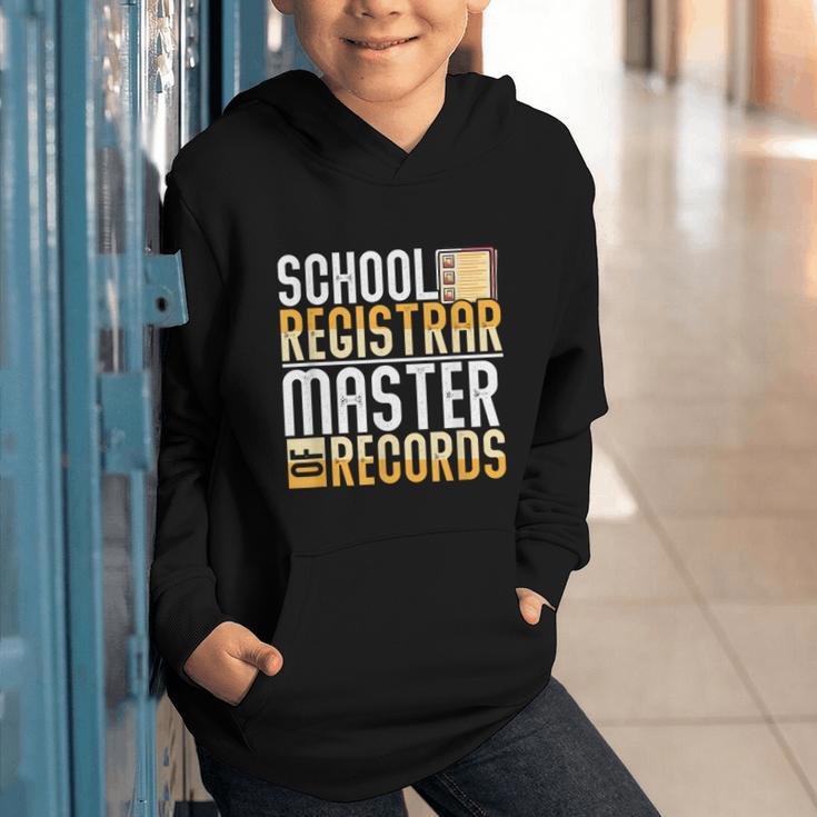 School Registrar Appreciation Back To School Registrar Graphic Youth Hoodie School Registrar Appreciation Back To School Registrar Graphic Youth Hoodie