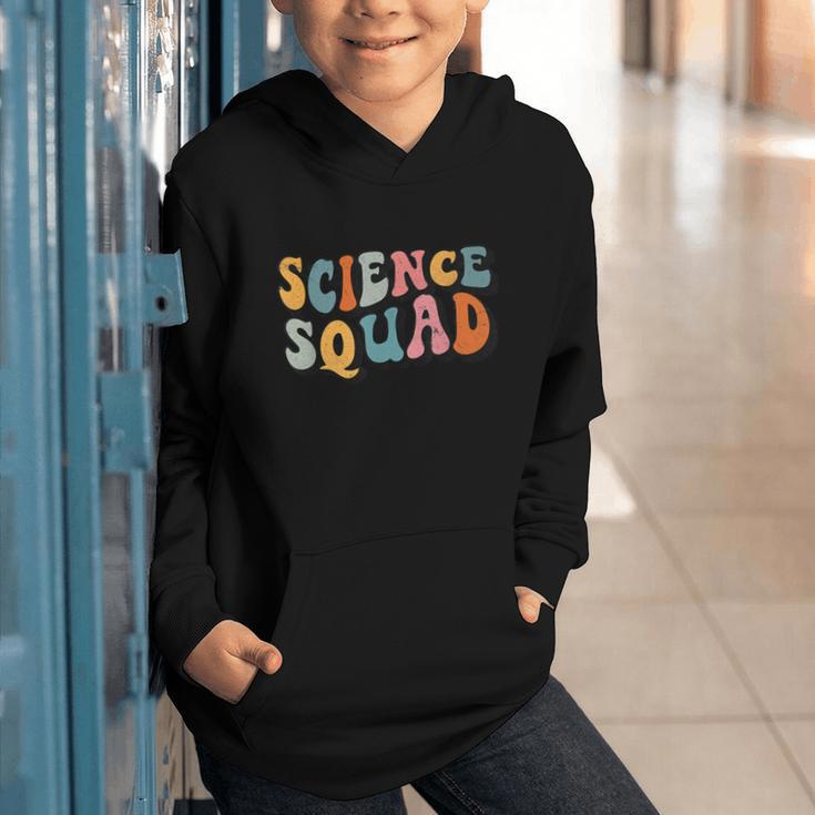 Science Squad Retro Groovy Back To School Matching Teaching Graphic Youth Hoodie Science Squad Retro Groovy Back To School Matching Teaching Graphic Youth Hoodie