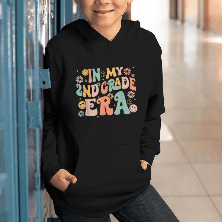 In My Second Grade Era Retro 2nd Grade Back To School Graphic Youth Hoodie In My Second Grade Era Retro 2nd Grade Back To School Graphic Youth Hoodie