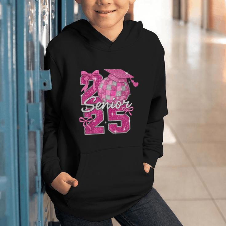 Senior 2025 Class Of 2025 Bows Back To School 2025 Graphic Youth Hoodie