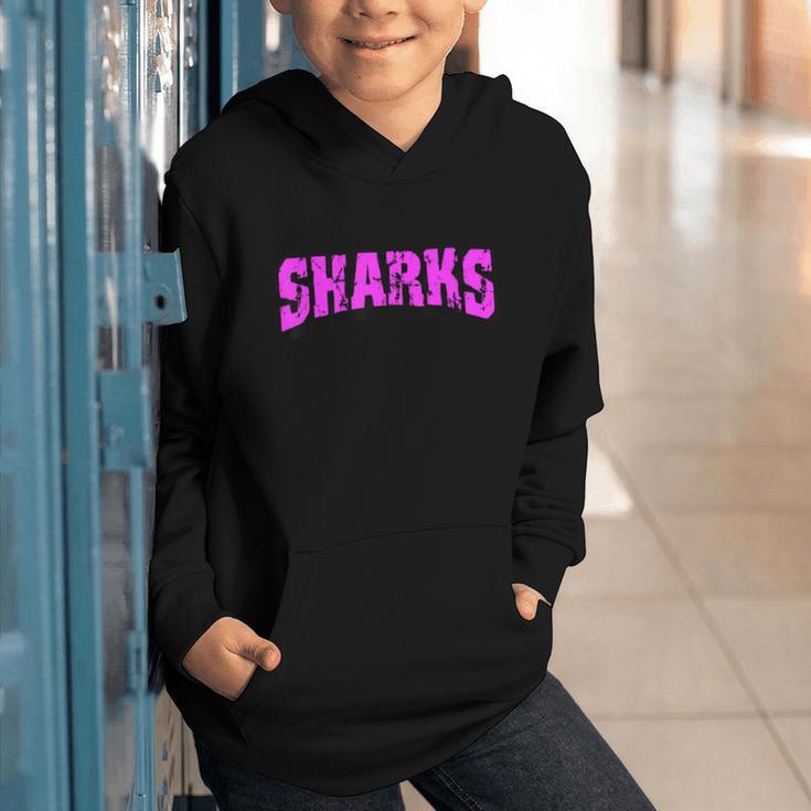Sharks Back To School Spirit Pk Graphic Youth Hoodie Sharks Back To School Spirit Pk Graphic Youth Hoodie