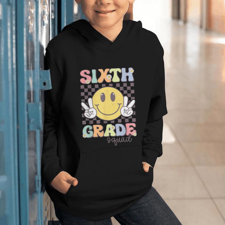Sixth Grade Squad Smile Face 6th Grade Back To School Graphic Youth Hoodie Sixth Grade Squad Smile Face 6th Grade Back To School Graphic Youth Hoodie