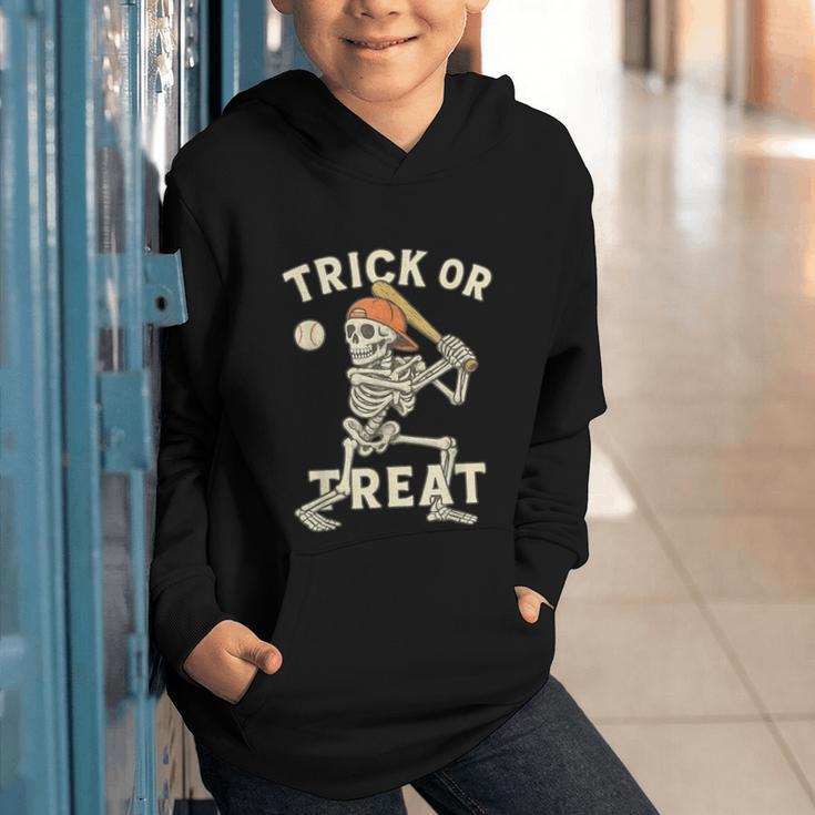 Skeleton Baseball Halloween Costume Men Boys Kids Tee Graphic Youth Hoodie
