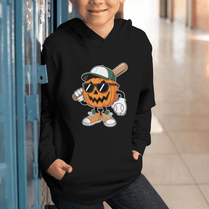 Spooky Jack O Lantern Baseball Halloween Costumes Boys Graphic Youth Hoodie Spooky Jack O Lantern Baseball Halloween Costumes Boys Graphic Youth Hoodie