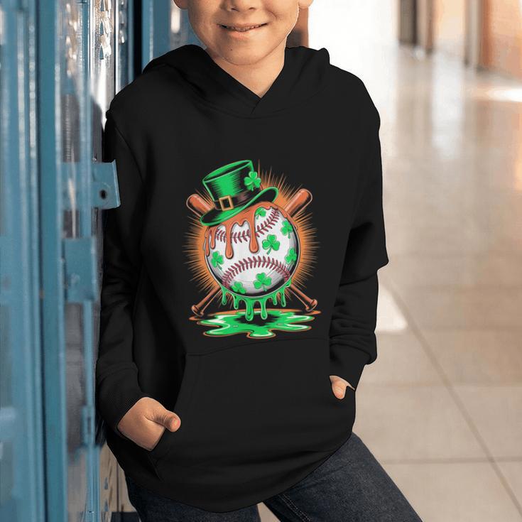 St Patrick Day Baseball Drip Ice Cream Kids Boys Men Graphic Youth Hoodie St Patrick Day Baseball Drip Ice Cream Kids Boys Men Graphic Youth Hoodie