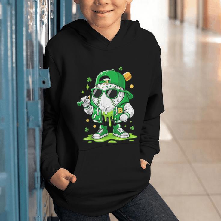 St Patrick Day Baseball Drip Ice Cream Men Boys Kids Graphic Youth Hoodie St Patrick Day Baseball Drip Ice Cream Men Boys Kids Graphic Youth Hoodie