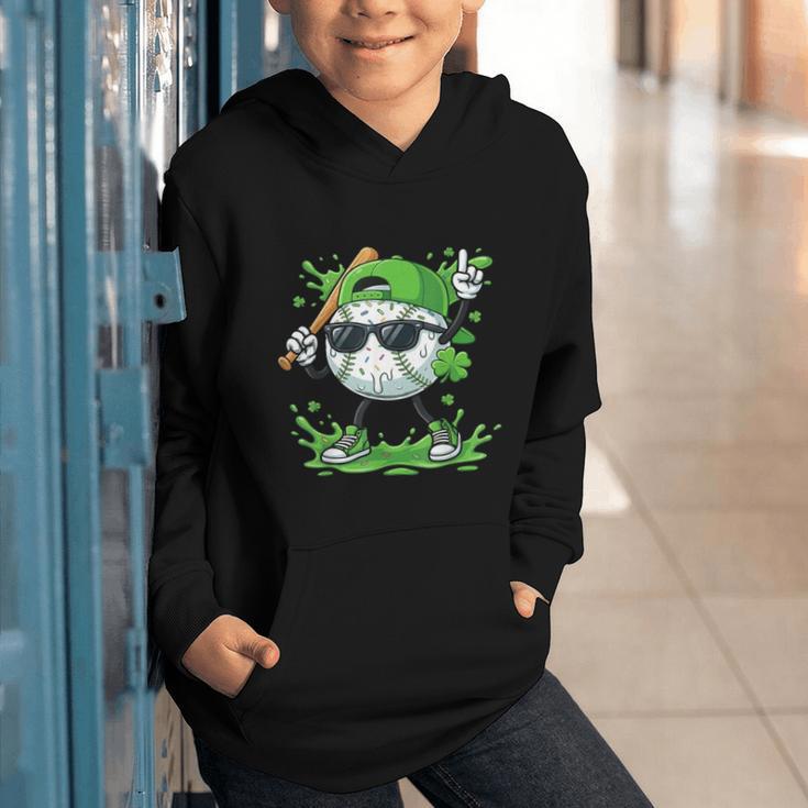 St Patrick Day Baseball Drip Ice Cream Baseball Player Men Graphic Youth Hoodie St Patrick Day Baseball Drip Ice Cream Baseball Player Men Graphic Youth Hoodie