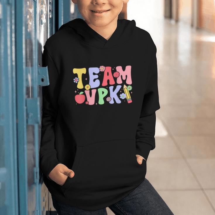 Team VPK First Day Of VPK Back To School VPK Graphic Youth Hoodie Team VPK First Day Of VPK Back To School VPK Graphic Youth Hoodie