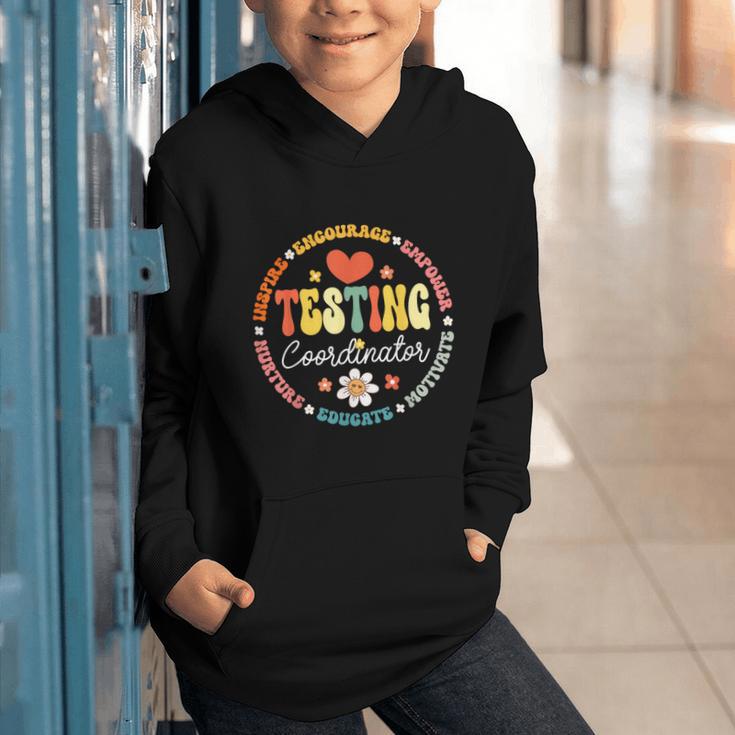 Testing Coordinator Appreciation Week Back To School Graphic Youth Hoodie Testing Coordinator Appreciation Week Back To School Graphic Youth Hoodie