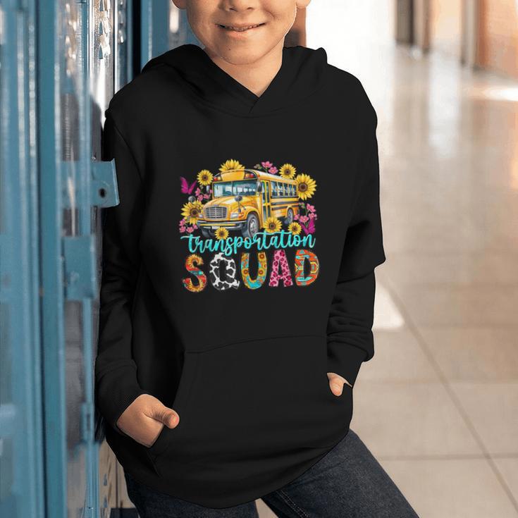 Transportation Squad Driving Bus Driver Back To School Women Graphic Youth Hoodie Transportation Squad Driving Bus Driver Back To School Women Graphic Youth Hoodie