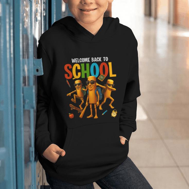 Tung Tung Tung Sahur Back To School Italian Brainrot Meme Graphic Youth Hoodie Tung Tung Tung Sahur Back To School Italian Brainrot Meme Graphic Youth Hoodie