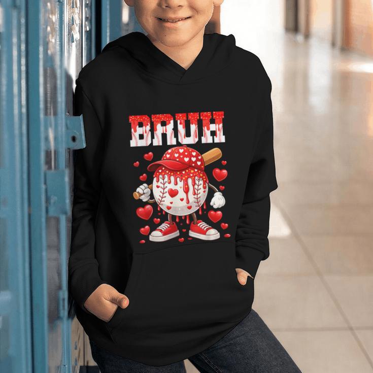 Valentines Day Baseball Drip Boys Bruh Ice Cream Toddler Kid Graphic Youth Hoodie Valentines Day Baseball Drip Boys Bruh Ice Cream Toddler Kid Graphic Youth Hoodie