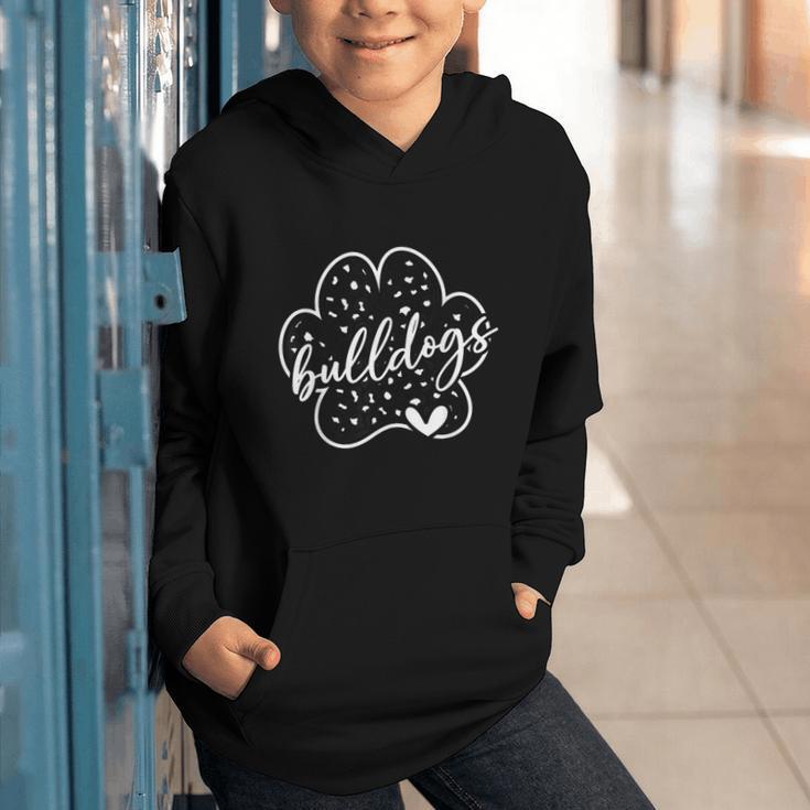 Vintage Bulldogs Team Pride School Spirit Back To School Graphic Youth Hoodie Vintage Bulldogs Team Pride School Spirit Back To School Graphic Youth Hoodie